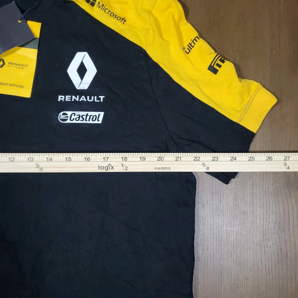 2019 Le Coq Sportif Renault F1 Team sponsor T-shirt Size XL Formula 1 - Picture 2 of 10